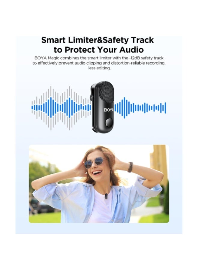 BOYA Magic-05 AI Wireless Mic – Dual Transmitters & USB-C Plug-and-Play - Image 2