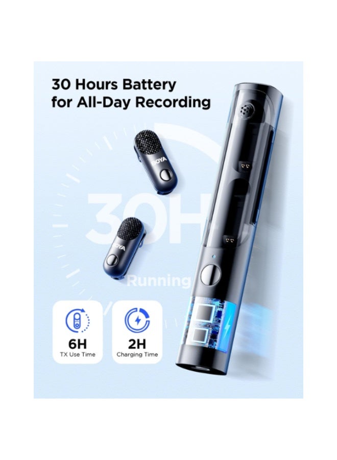 BOYA Magic-05 AI Wireless Mic – Dual Transmitters & USB-C Plug-and-Play - Image 4