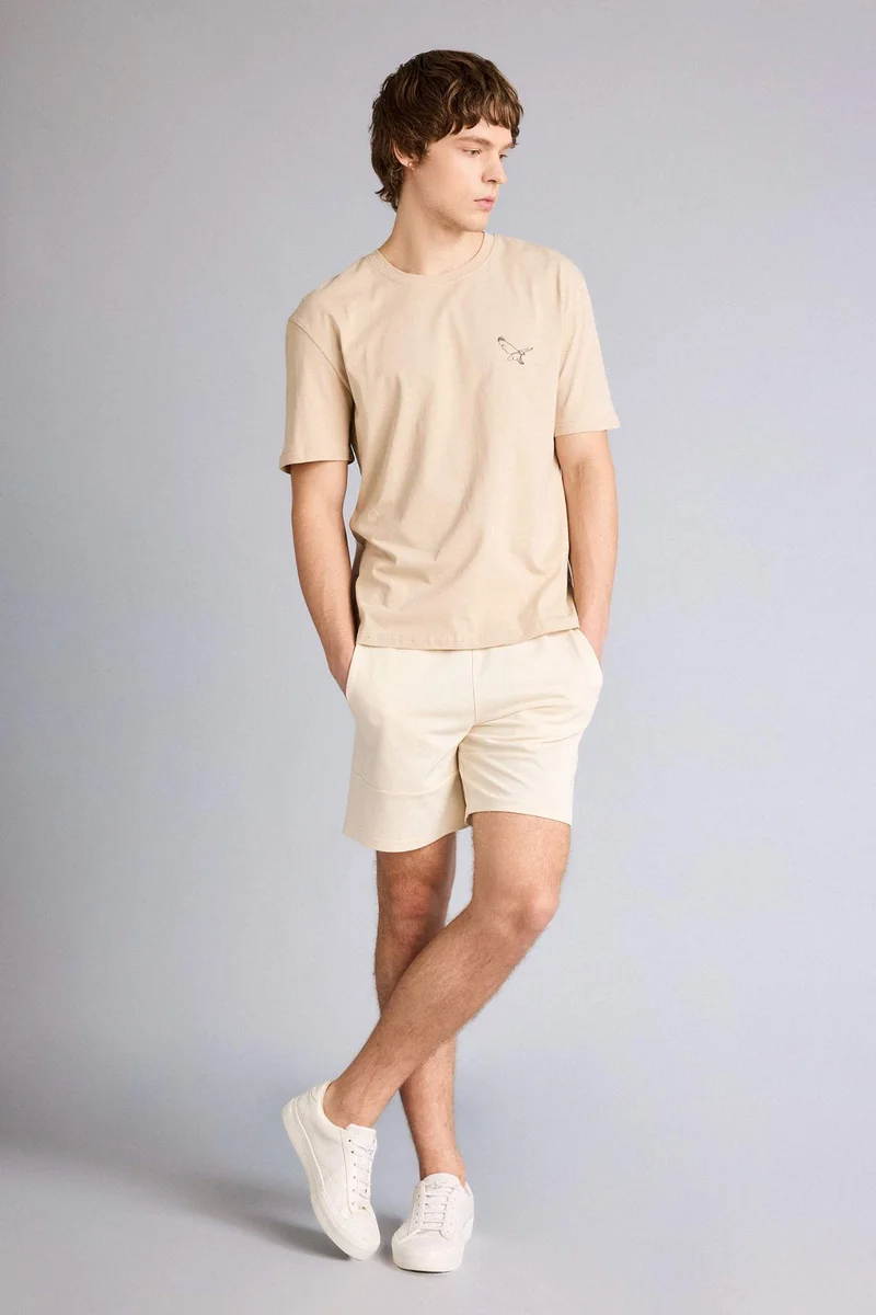 ديفاكتو Printed Short Sleeve T-Shirt