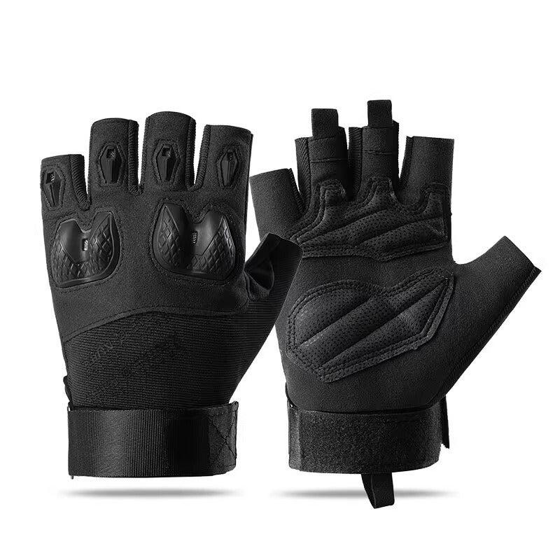 Sports Gloves With Air Cushion Anti Slip Wear Resistant Protection For Fitness Cycling And Outdoor Activities - Image 1