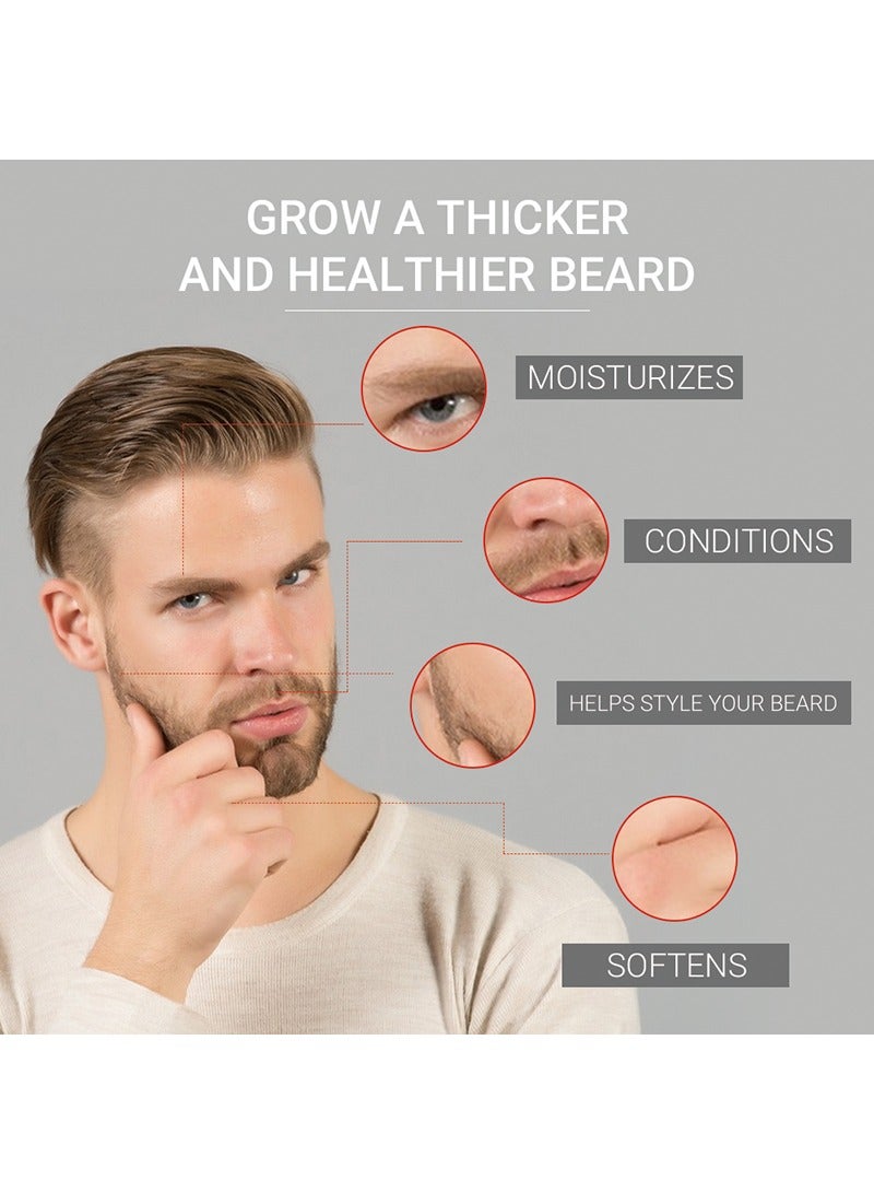 DELEVENTH DEleventh Korean Brand Original Beard Balm 60g / Vitamin E with Natural Oils and Waxes, Soften, Strengthen and Protect for Healthy, Nourishing Beard, Hydrate, Soften & Protect Your Facial Hair  - Image 3