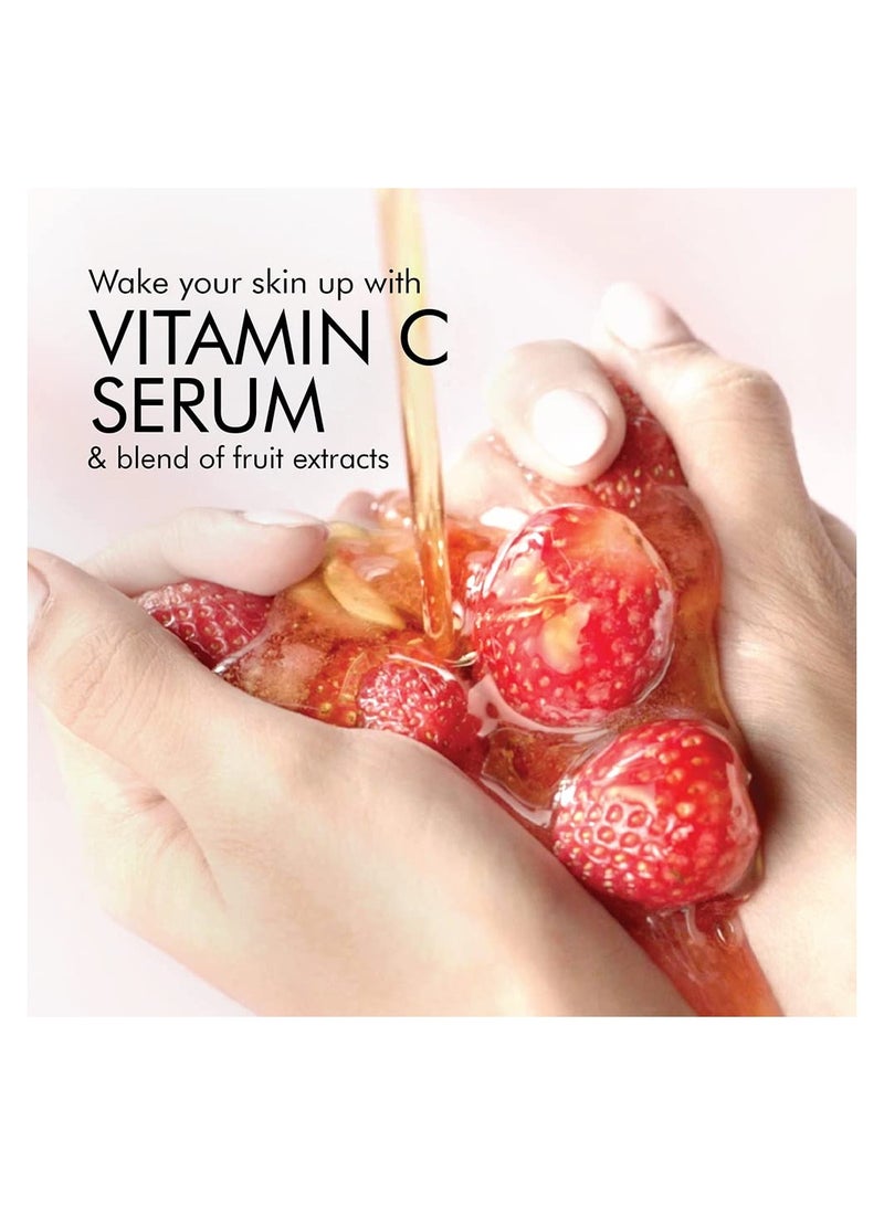 لاكمي غسول الوجه المرطب بالفراولة من لاكمي بلاش جلو، مع مصل فيتامين سي 100مل - Image 2