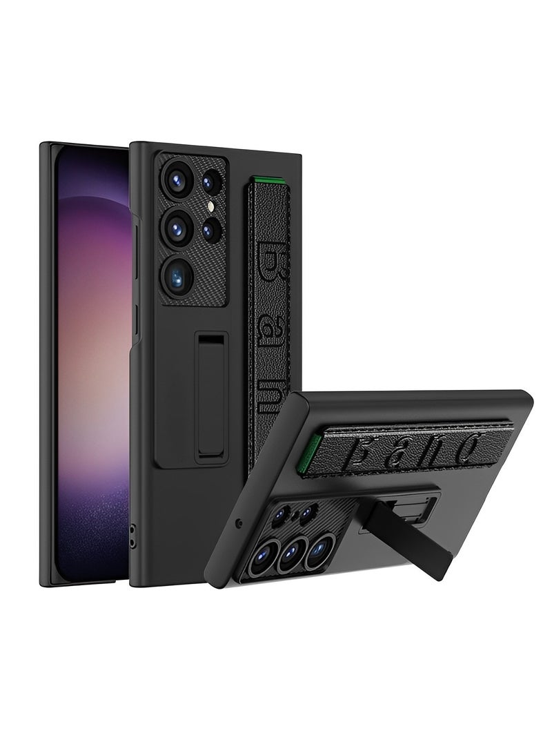 REOCLE Samsung Galaxy Phone Case with Stand Shockproof Hard PC Bumper Slim Case Protective Phone Case for Galaxy S22 Ultra with Kickstand - Image 2