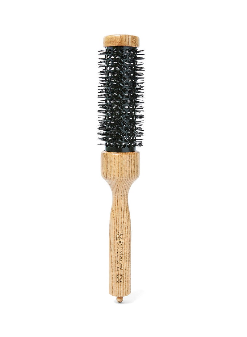 NIBEMINENT Triangle Natural Handle Bristle Brush Black/Beige 48g - Image 1