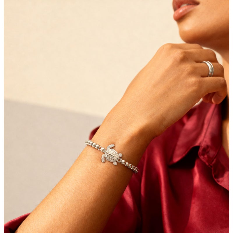 Baydurcan Turtle Bracelet for Women Sea Turtle Gifts for Women Good Luck Gifts for Friend Mom Grandma - Image 5