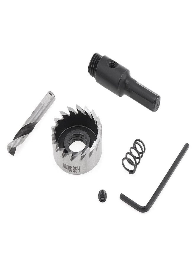ChgImposs 5Pcs 16-30mm 5/8-Inch to 1-3/16 Inch HSS Hole Saw Cutter, Drill Bits Set Heavy Duty Tool Kit for Stainless Steel, Aluminum Alloy, Plastic and Wood - Image 5