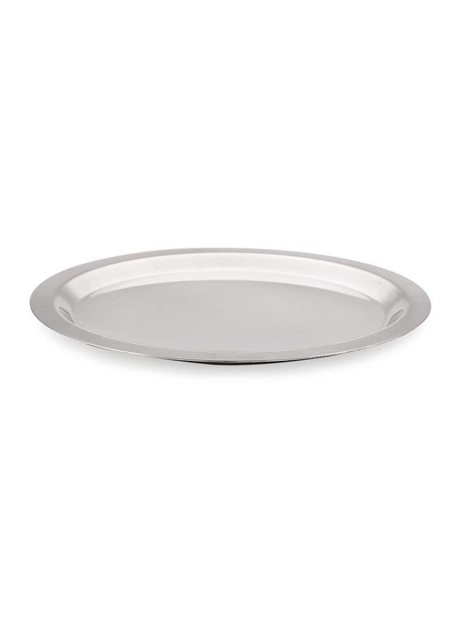 Neelam Stainless Steel 17, 22 Gauge, Tope Cover/Ciba/Lid/Cheeba/Dhakan, 27 cm, Set of 3, Multipurpose, Round Steel Lid, Silver - Image 5