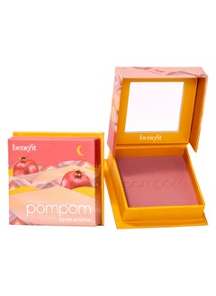 benefit Benefit Cosmetics Pom Pom Soft Red Powder Blush 