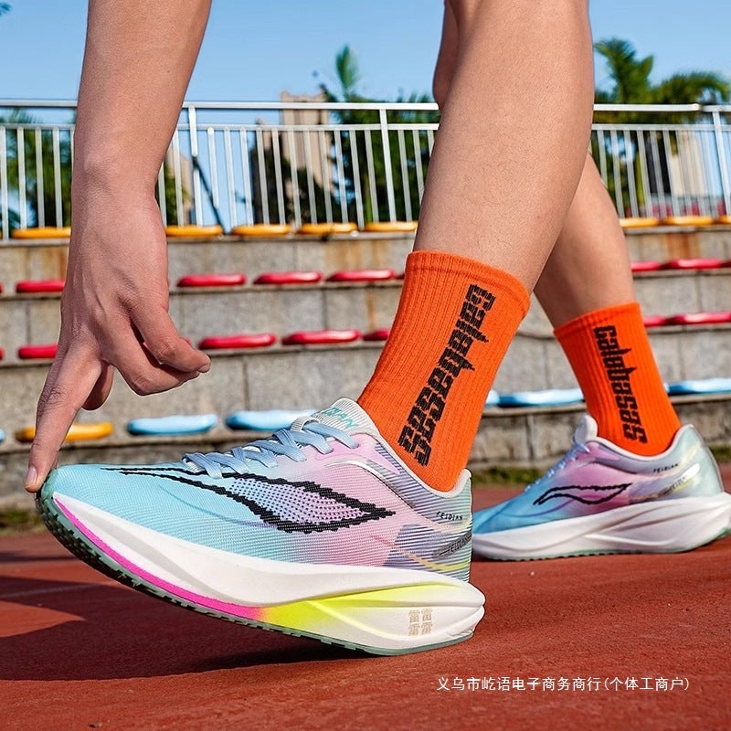 Feidian 5Challenger Year Of The Snake Limited Running Shoes For Men And Women Carbon Plate Racing Sports Shoes For Middle And Large Children - Image 5