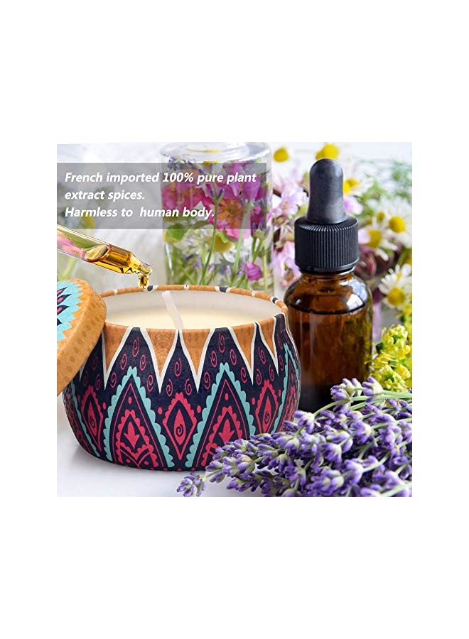 Green Tiger Scented Candles Gifts for Women, Aromatherapy Candles for Home Scented, Women Gifts, Soy Candle Gift Set for Wife Friends Bath Yoga Mother's Day Birthday Christmas Thanksgiving - Image 4