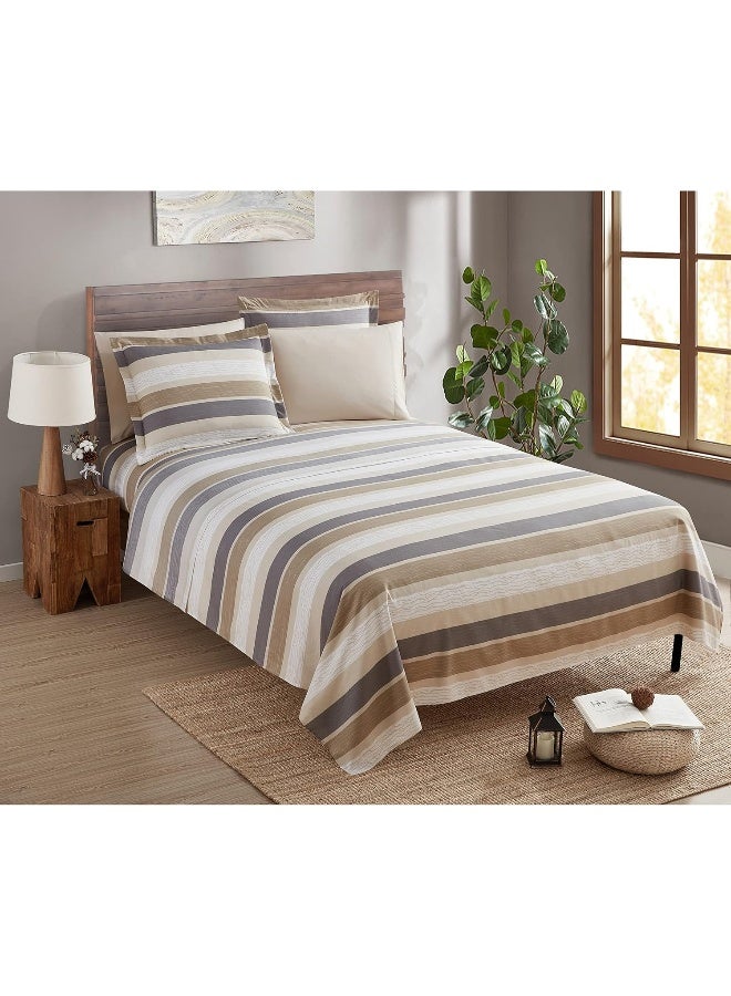 Clara Clark Bed Sheet Set with Extra Set Pillowcases, Premier 1800 Collection, Wrinkle, Fade & Stain Resistant, - Image 5