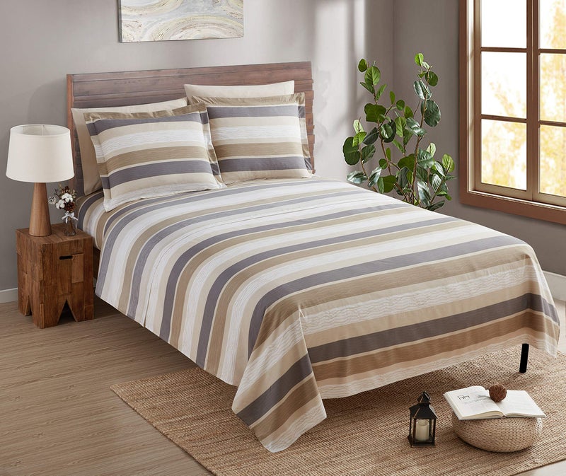 Clara Clark Bed Sheet Set with Extra Set Pillowcases, Premier 1800 Collection, Wrinkle, Fade & Stain Resistant, - Image 1