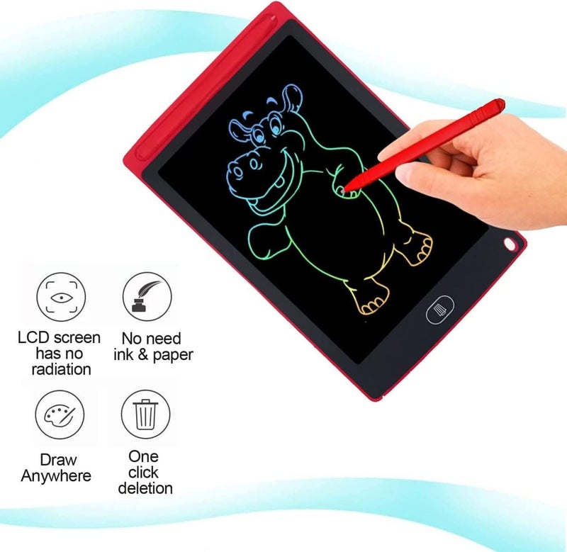 تابلت كتابة LCD SKY-TOUCH بحجم 8.5 بوصة - لوحة رسم قابلة للمسح للأطفال - Image 3