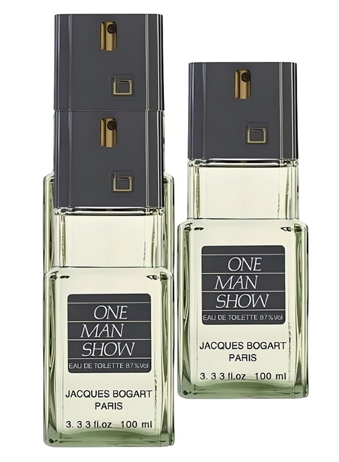 جاك بوغارت 3 قطع عطر ون مان شو باريس 100 مل - Image 1