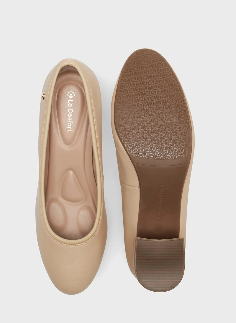 Le Confort Block Heel Pumps