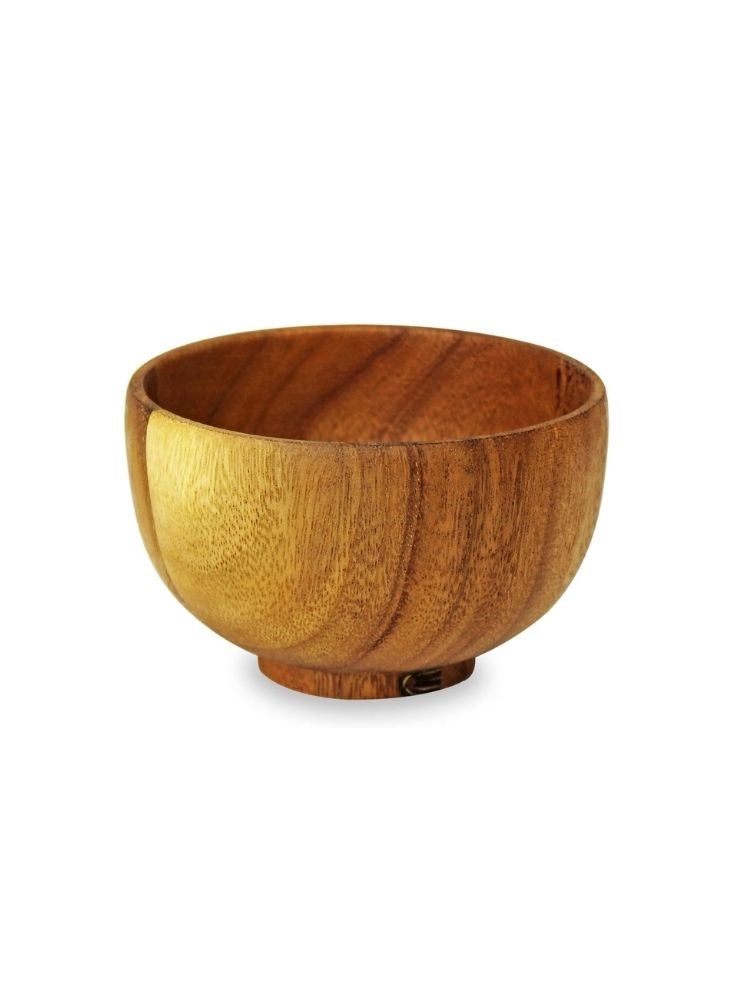 أكاسيا وعاء خشبي من خشب الأكاسيا الطبيعي للمطبخ والتقديم - Image 1