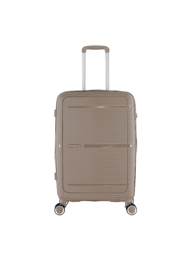 H.T Luggage Bag, Hard Case Polypropylene (PP) Material, 8x360 Degree Rotation Spinner Wheels, Matching Color Suitcases, Expandable Trolley Bag, Telescopic Handle, TSA Lock - Image 1
