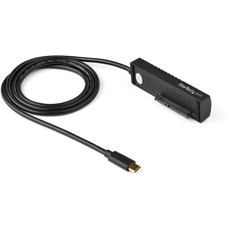 Startech.com StarTech SATA to USBC Cable USB 10Gbps to 25in and 35in SATA I II III Hard Drive Adapter External Converter for SSD or HDD Data Transfer - Image 2