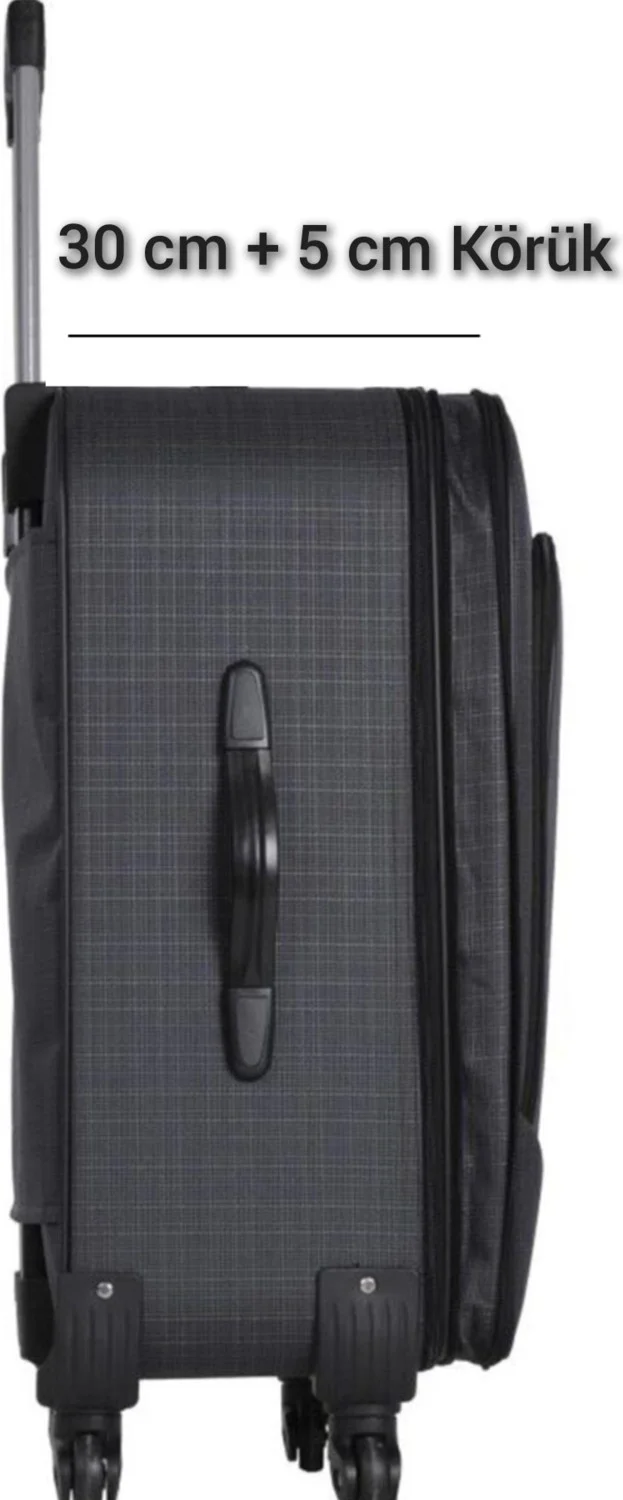اسبويك Xxl Oversize 90 cm Gusseted Fabric Luggage & Suitcase