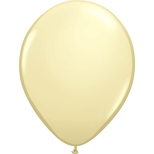 Qualatex 11 Ivory Silk Balloons 100ct by Pioneer Balloon Company