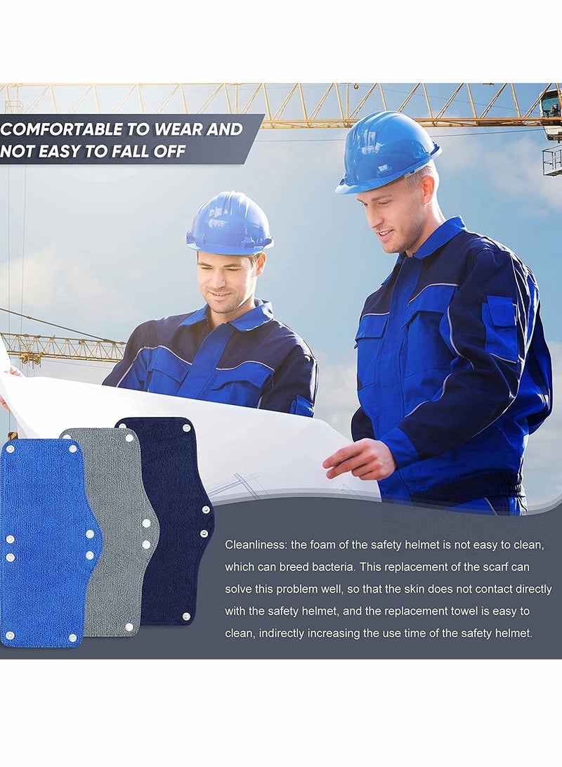 Generic 12 Helmet Sweat Belts Sports Cotton Hard Hat Washable Terry Reusable With Padded - Image 5