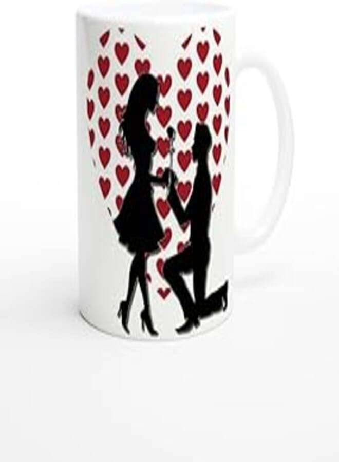 Creative Printed Mug With Special Design - 6 (white mug) 