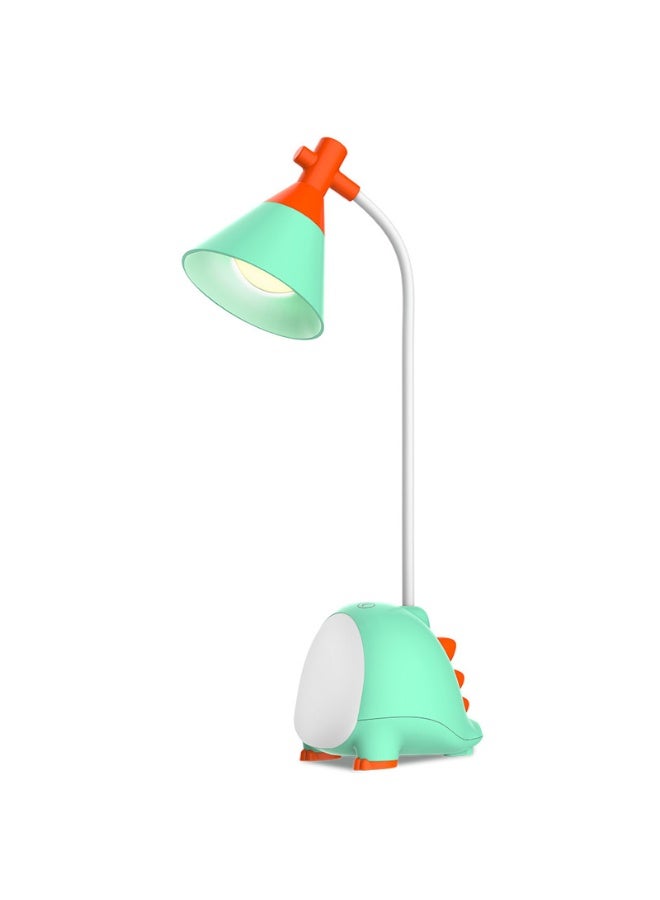مصباح مكتب ديناصور LED قابل للشحن – إضاءة للمذاكرة وناموسية الأطفال بثلاث درجات سطوع - Image 1