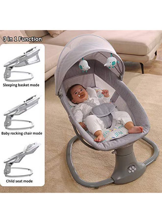 Baby Swing Bassinet Cardle Bed 3In1 Multifunctional Chair Newborn To Toddler - pzsku/Z6508801329FF5D2F100BZ/45/_/1710136240/39b55c41-a22c-4ec2-8af5-986b2e3c2ca0