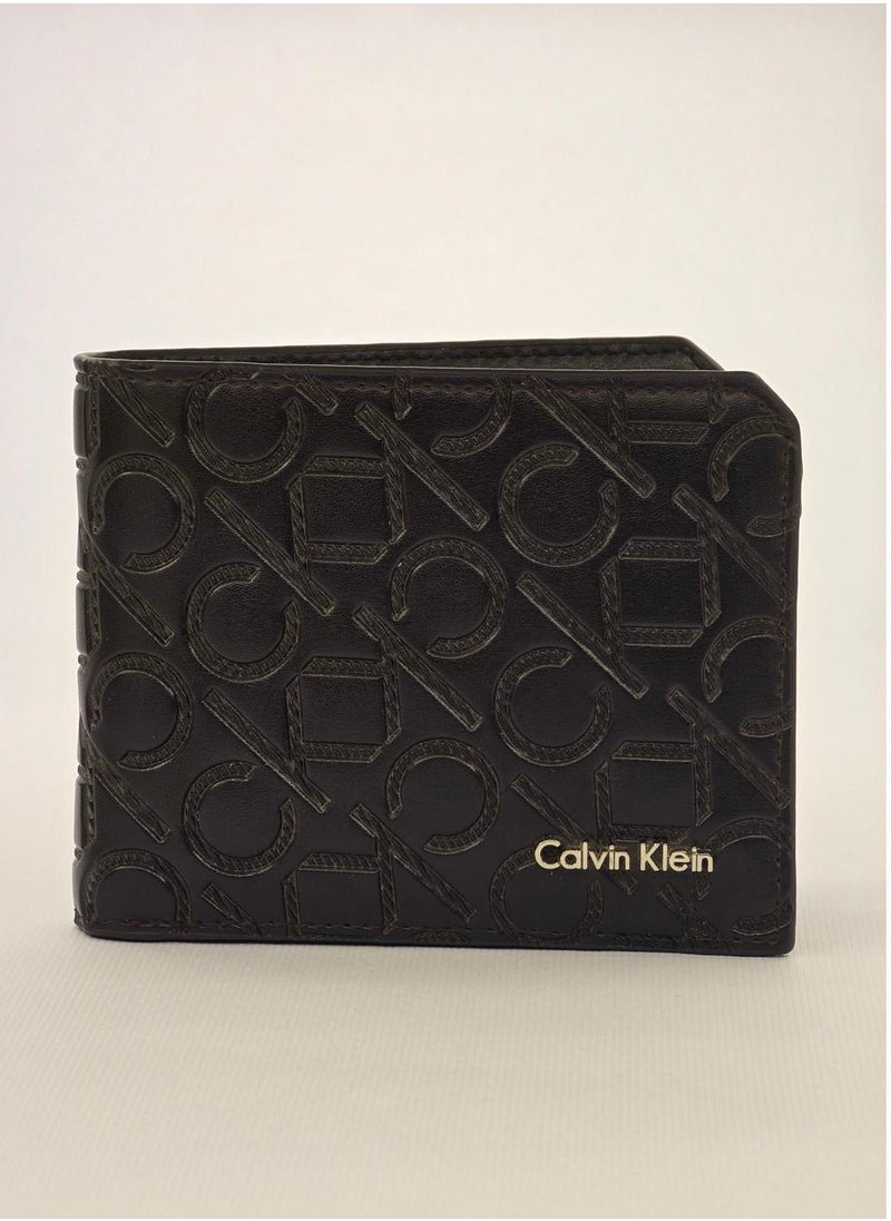 CALVIN KLEIN JEANS PLUS - Calvin Klein Leather Brown Wallet For Men - Image 1