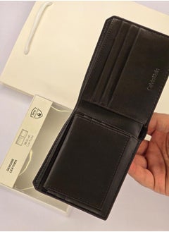 CALVIN KLEIN JEANS PLUS Calvin Klein Leather Brown Wallet For Men  - Image 4