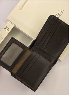CALVIN KLEIN JEANS PLUS Calvin Klein Leather Brown Wallet For Men  - Image 5