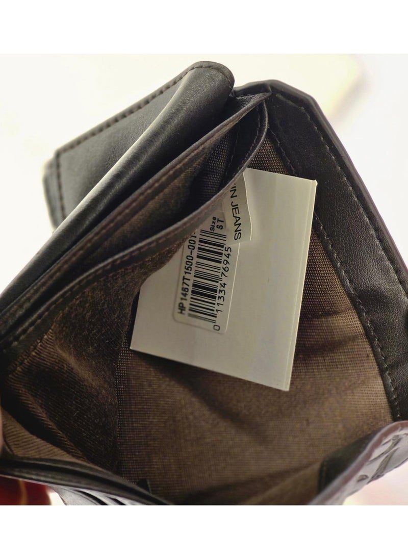 CALVIN KLEIN JEANS PLUS - Calvin Klein Leather Brown Wallet For Men - Image 1