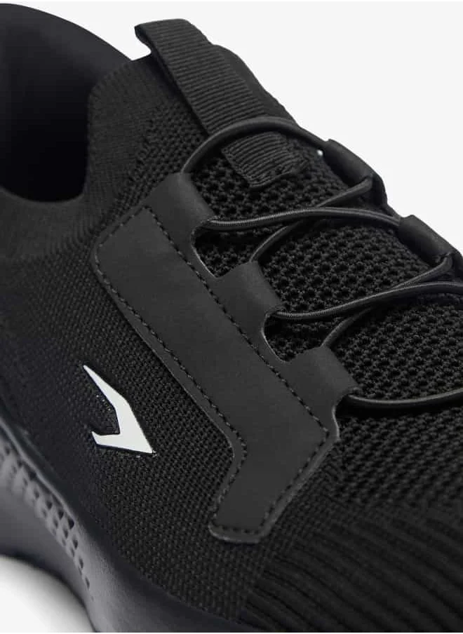 Dash Men Panelled Lace-Up Sports Shoes