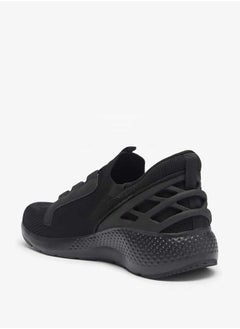 Dash Men Panelled Lace-Up Sports Shoes  - Image 2