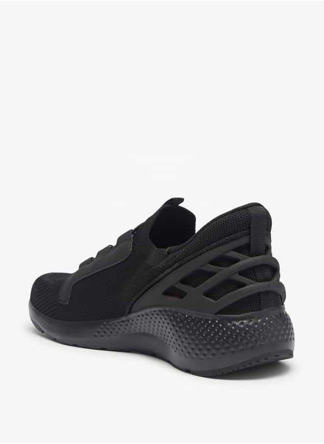 Dash Men Panelled Lace-Up Sports Shoes  - Image 2