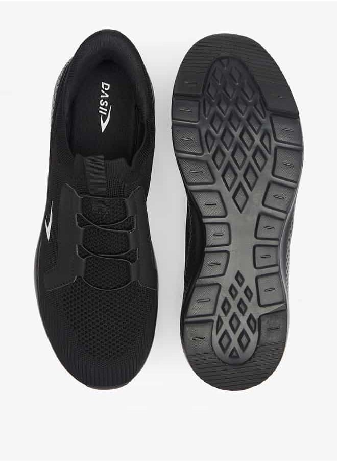 Dash Men Panelled Lace-Up Sports Shoes  - Image 4