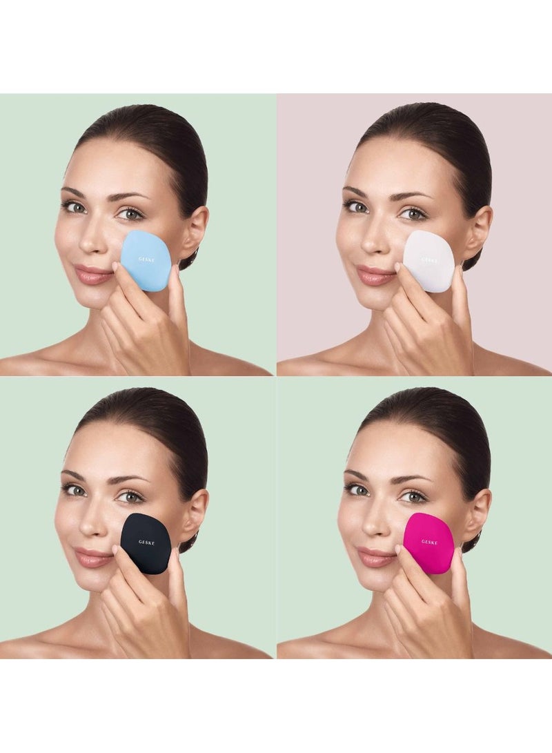 GESKE Geske Facial Brush 4 in 1 SmartAppGuided Aquamarine 1unit  - Image 2