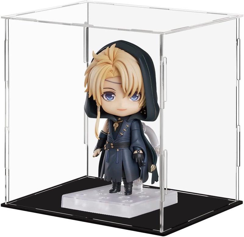 Display Case 78x59x78inch20x15x20cm for Collectibles Assemble Clear Acrylic Box Alternative Glass Case for Display Action Figures Home Storage Organizing Toys