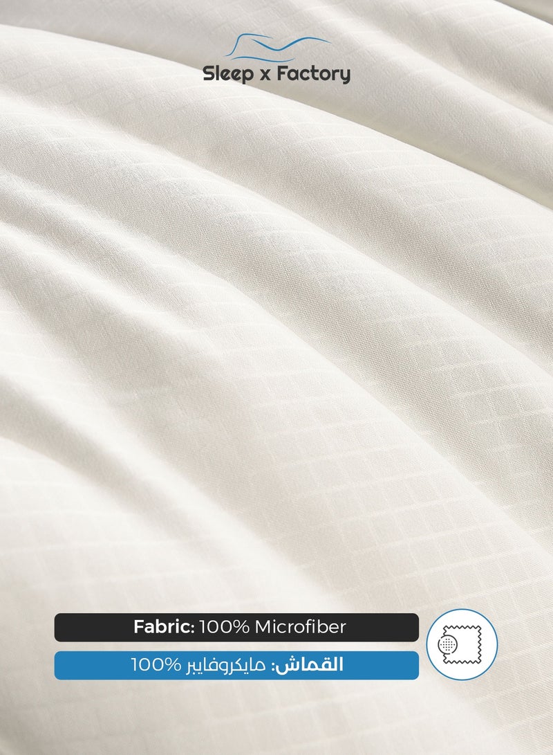 Sleep x Factory Rest Dose Microfiber Duvet Insert – Lightweight & Lofty – 160 × 240 cm - Image 4