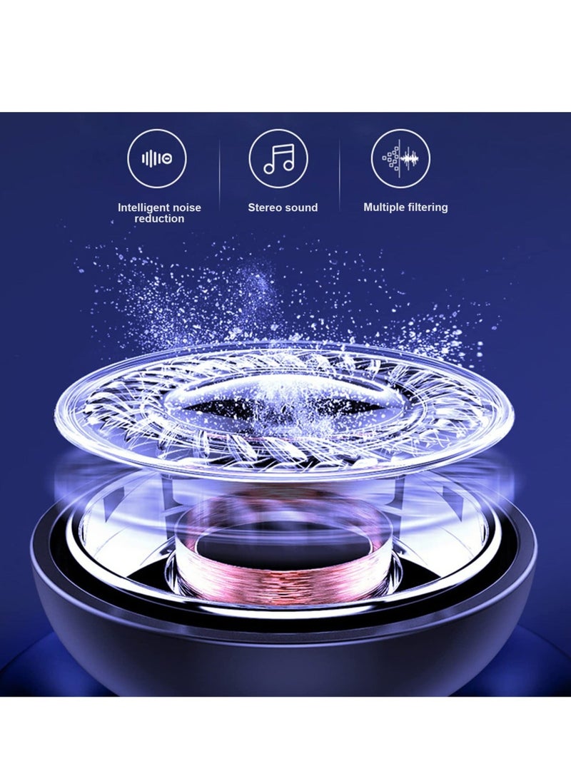 Captaintech Wireless Audio Receiver, Fast Transmission Bluetooth-compatible5.0 Dual USB Audio Transceiver, Mini Wireless Audio Adapter for Home and Car Music Stereo Streaming - Image 4