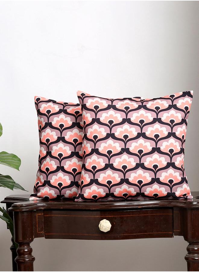Alina Decor - Set of 5 - Abstract Print Cushion Covers - 40x40cm by Styli - Image 1