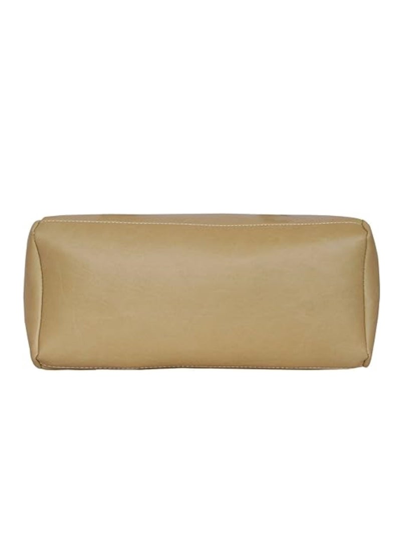 Fostelo Women's Westside Handbag (Beige) (FSB-413)  - Image 3