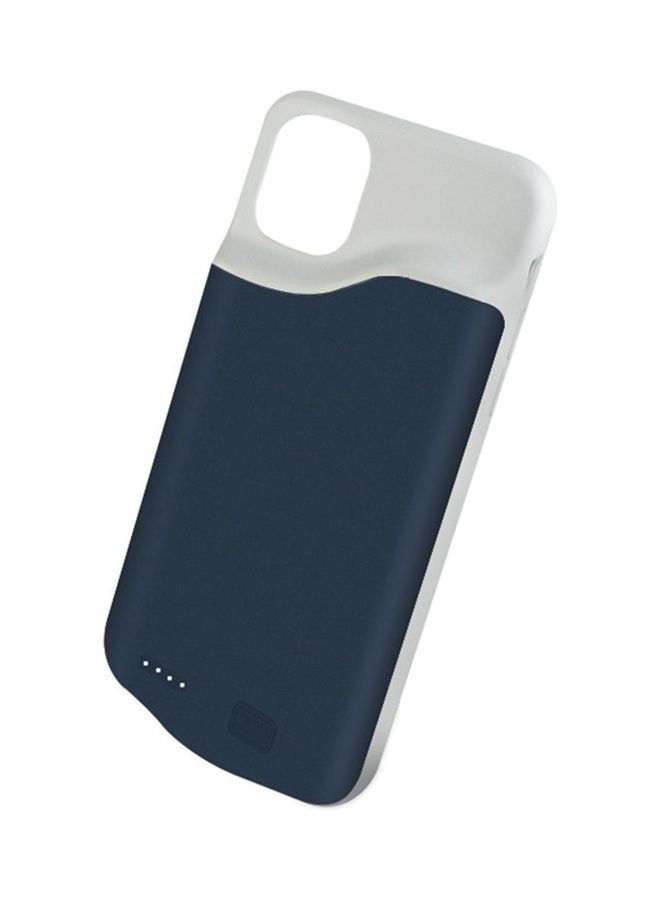 Raxoom Slim And External Backup Battery 6000 mah Power Bank For iPhone 11 Pro Blue/White - Image 2