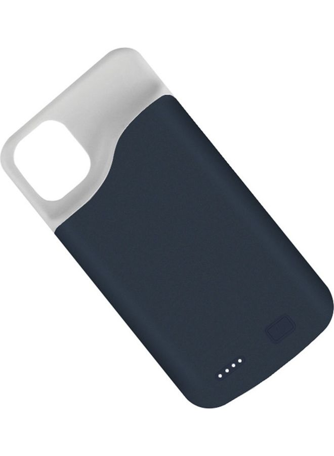 Raxoom Slim And External Backup Battery 6000 mah Power Bank For iPhone 11 Pro Blue/White - Image 1