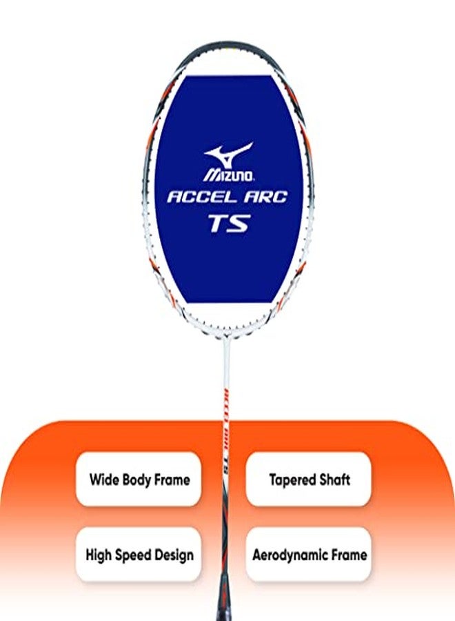 Mizuno Accel Arc TS (Head Heavy, Japanese HM Graphite) Unstrung Badminton Racket - Image 3