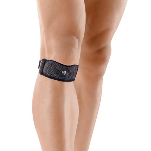 Bauerfeind - GenuPoint - Knee Strap - Support Patella & Patellar Tendon Relief for Runners, Jumpers Knee & Shin Splints, Fits Under the Kneecap - Size 2, Black - Image 2