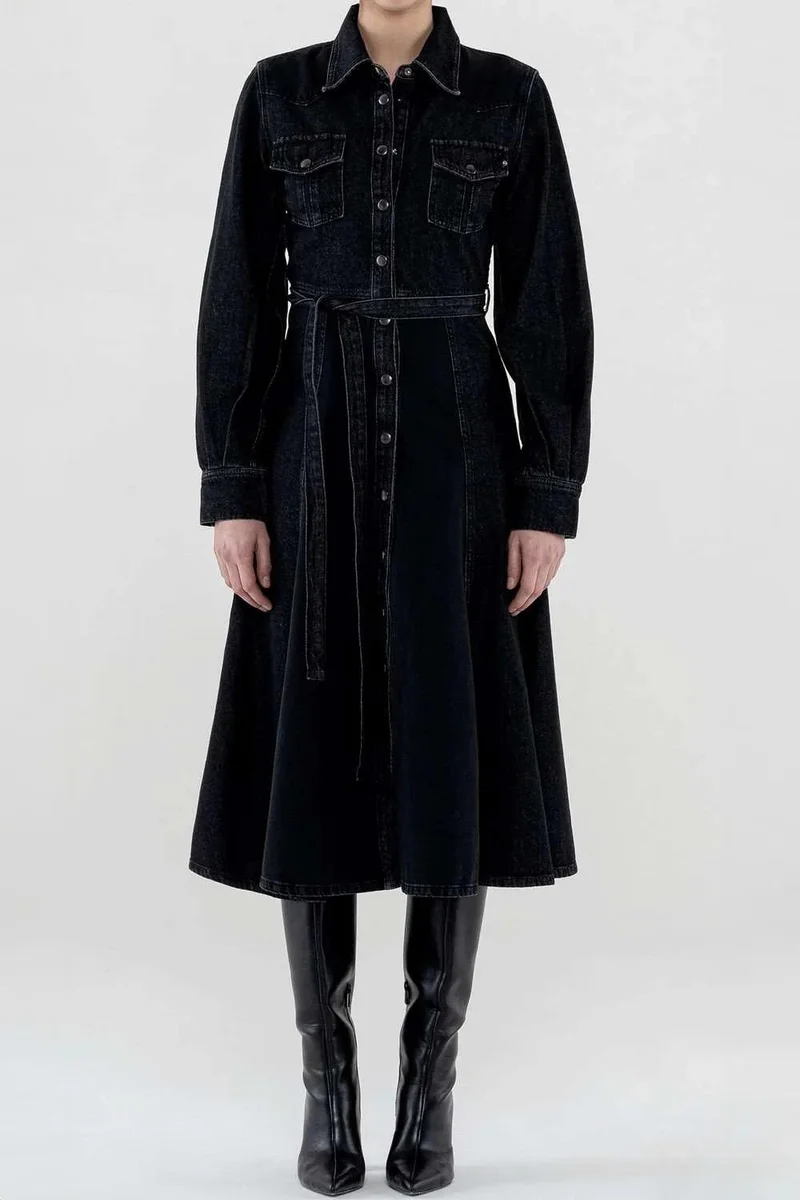 Ag Jeans Marseille Patched Dress