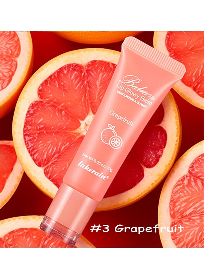 lakerain Lip Glowy Balm Shine Glossy Finish Lip Oil Moisturizing Lip Care Therapy Treatment Hydrating and Nourishing Repair Sleeping Lip Tint Oil Glossy Lip Plumper Gloss Lip Glow Plumping Oil #03 - Image 2