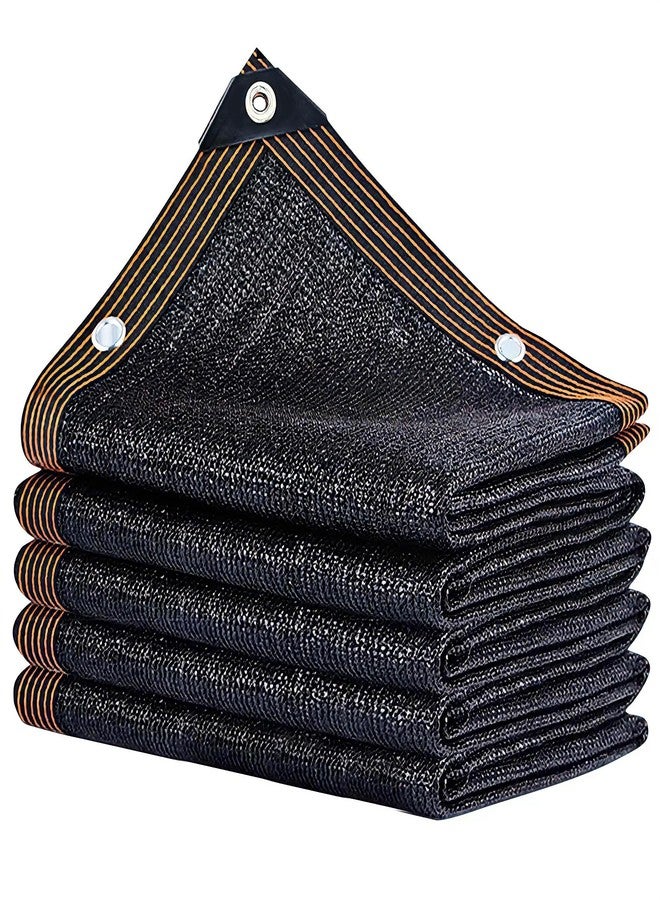 winemana 50% Black Shade Cloth, 6.6 x 16 FT Durable Mesh Tarp with Grommets, Garden Sunblock Shade Cloth Shading Antifreezing for Plants Cover, Greenhouse, Barns Kennel, Patio, Tomatoes - Image 1