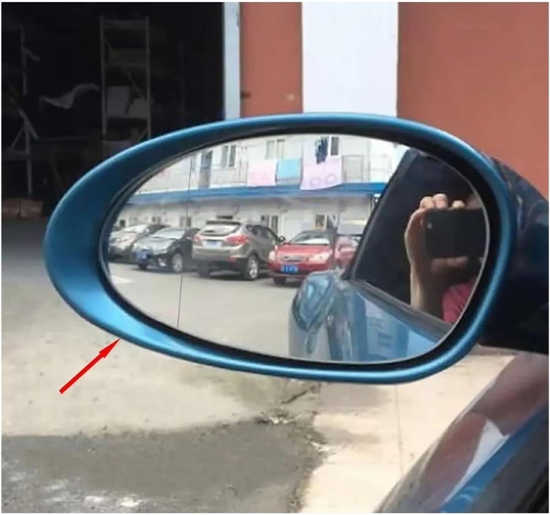 for BMW for 3 Series E90 2005-2008 Car Outer Rearview Mirror Frame Side Rear View Mirrors Cover Lid Shell Door Wing Car Rearview Mirror Cover(1PCS Right Side) - Image 4